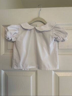 Le Za Me White Blouse 

Size 12 months